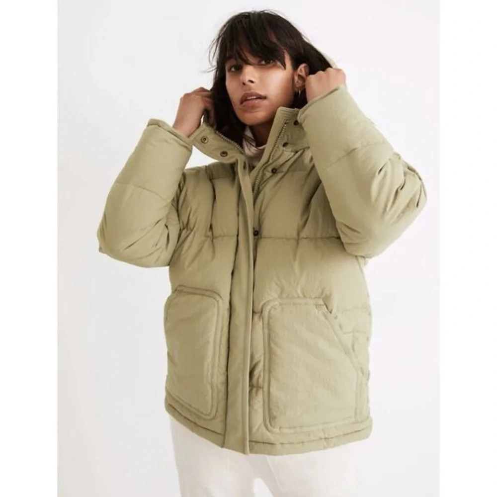 Madewell Holland Quilted Puffer Parka Women's Sz: M